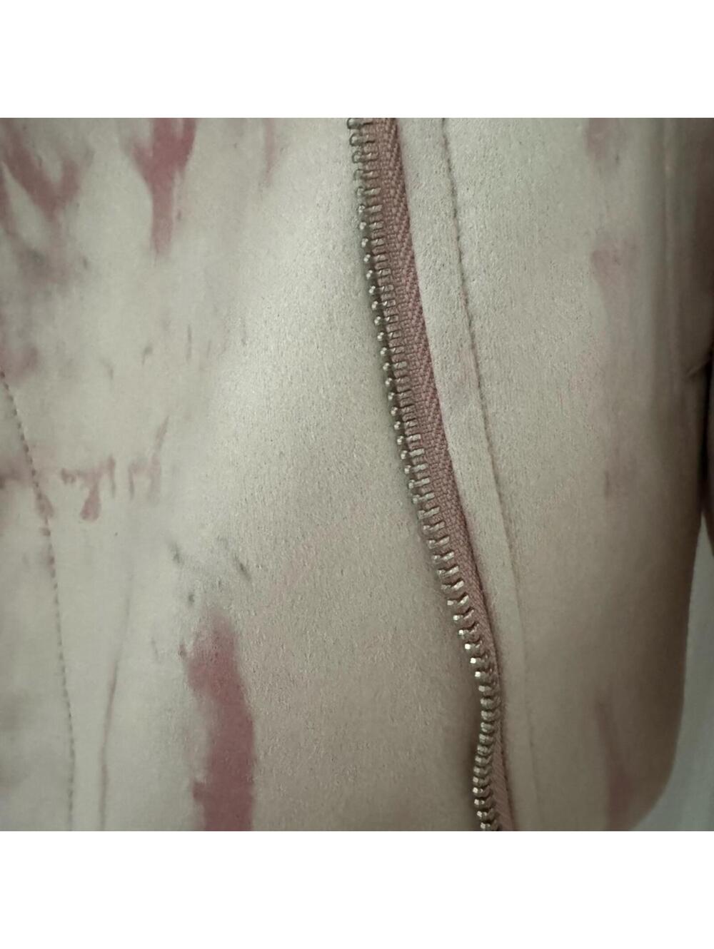 Venus Tie Dye Faux Suede Jacket - Picture 6 of 8